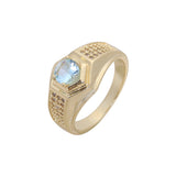 Anillos en Oro de 14K, baño de Oro Rosa colores