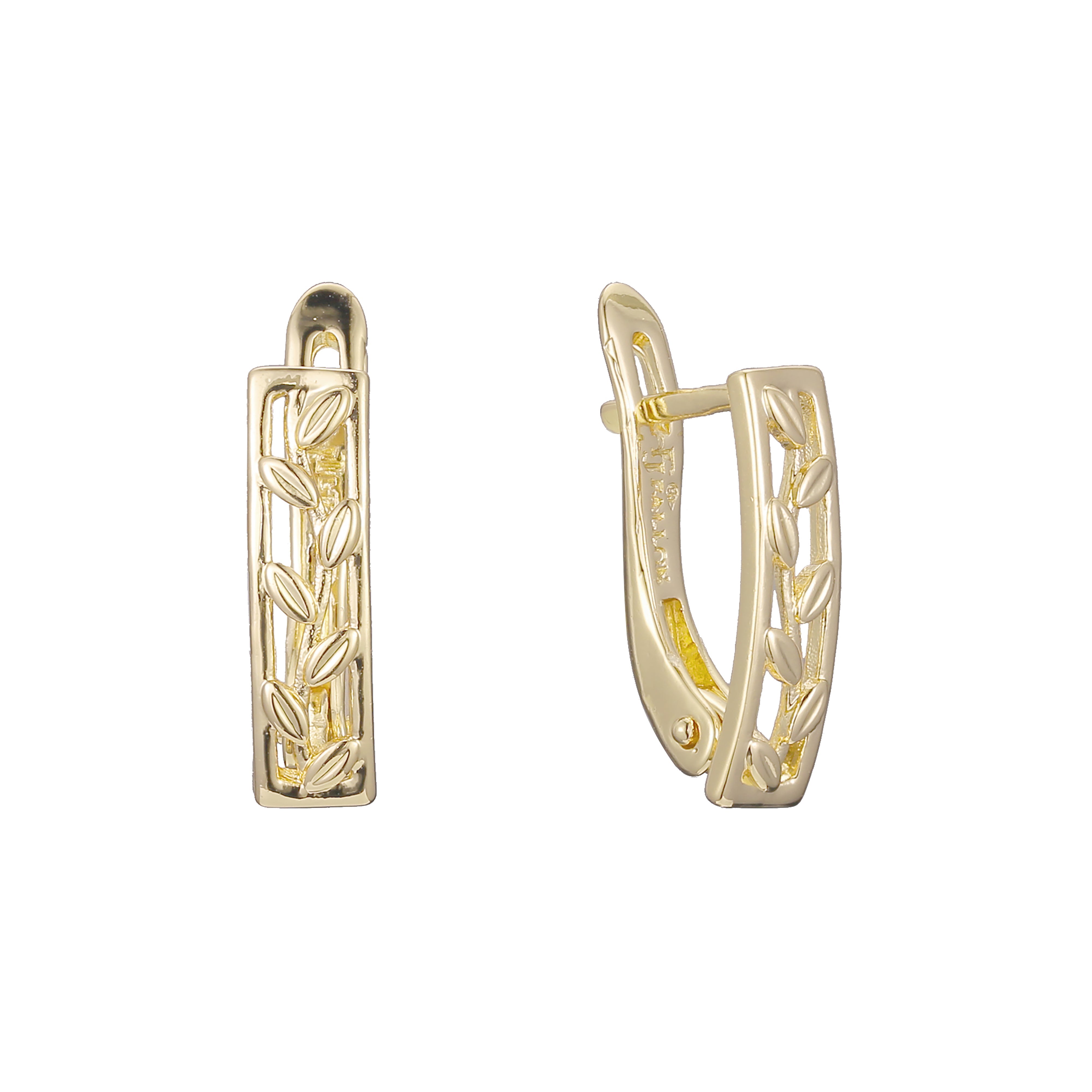 14K ½ðҶÐζú»·£¬¶Æõ¹å½ðÑÕɫ