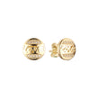 Love-Cluster-Ohrstecker aus 14-kar?tigem Gold mit Wei?gold-Beschichtung