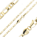 Half Mariner link 14K 金链