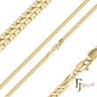 Cadenas serpiente enchapadas en Oro 14K, Oro Rosa
