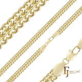 Ausgefallene Gliederketten in Schneckenform, zweifarbig mit Ros¨¦gold ¨¹berzogen