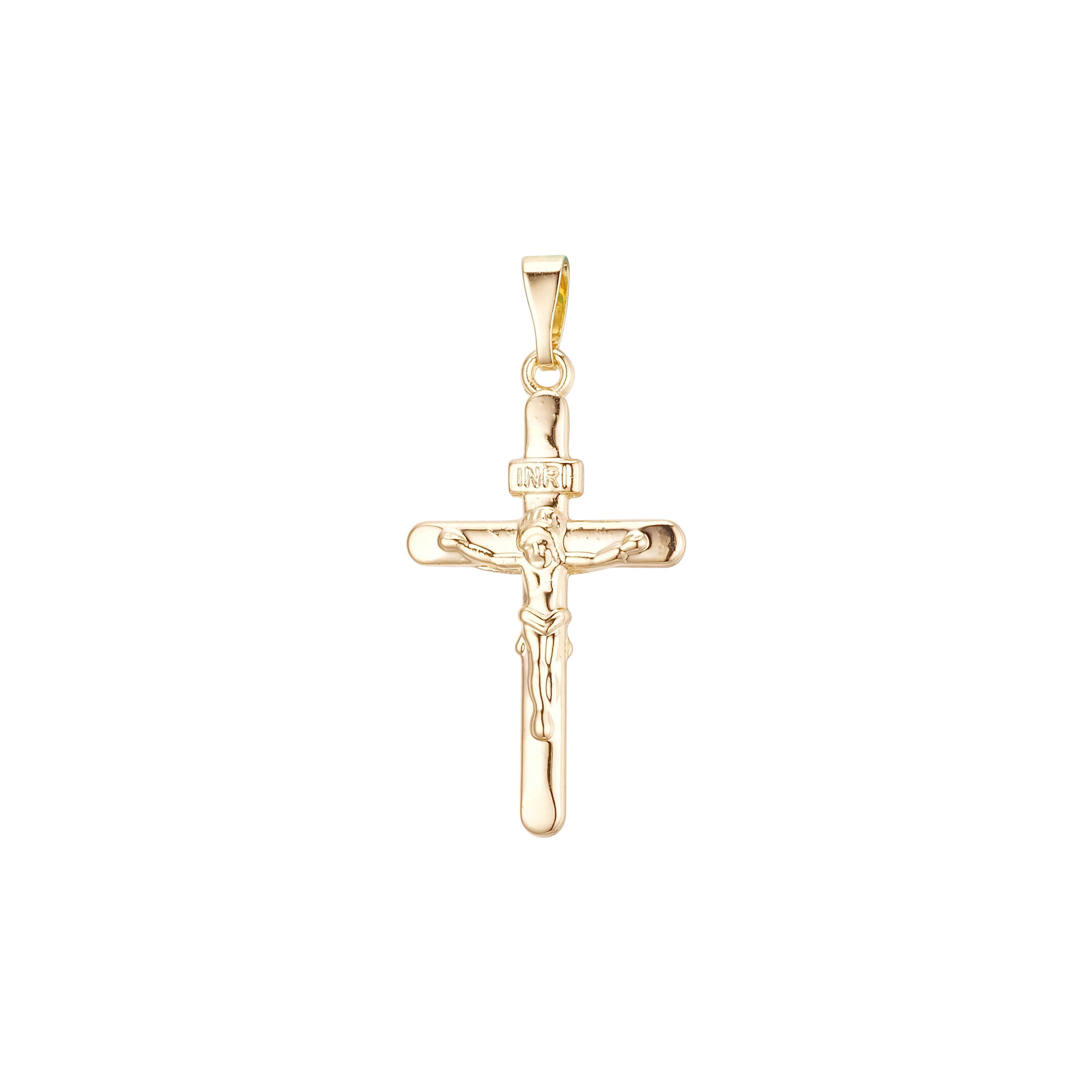🔥 Eastern Orthodox Russian pendant in 14K Gold, 18K Gold & White Gold plating colors