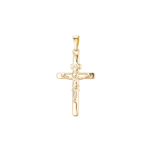 🔥 Eastern Orthodox Russian pendant in 14K Gold, 18K Gold & White Gold plating colors