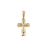 🔥 Eastern Orthodox Russian pendant in Rose Gold two tone, 14K Gold plating colors