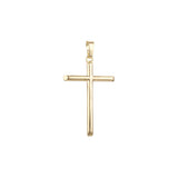 Pure Minimalism Rose Gold, 14K Gold Latin Cross Pendant