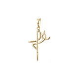 Pure Sign of Spanish Faith 14K Gold Pendant