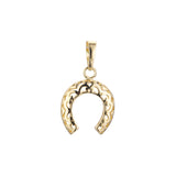 Horseshoe pendant in Rose Gold, 14K Gold plating colors