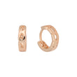 Rose Gold huggie earrings