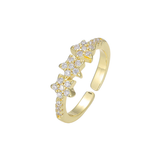 14K Gold open rings