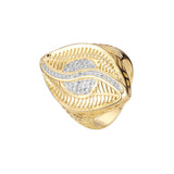 Blumenringe aus 14-kar?tigem Gold, Ros¨¦gold-Beschichtung