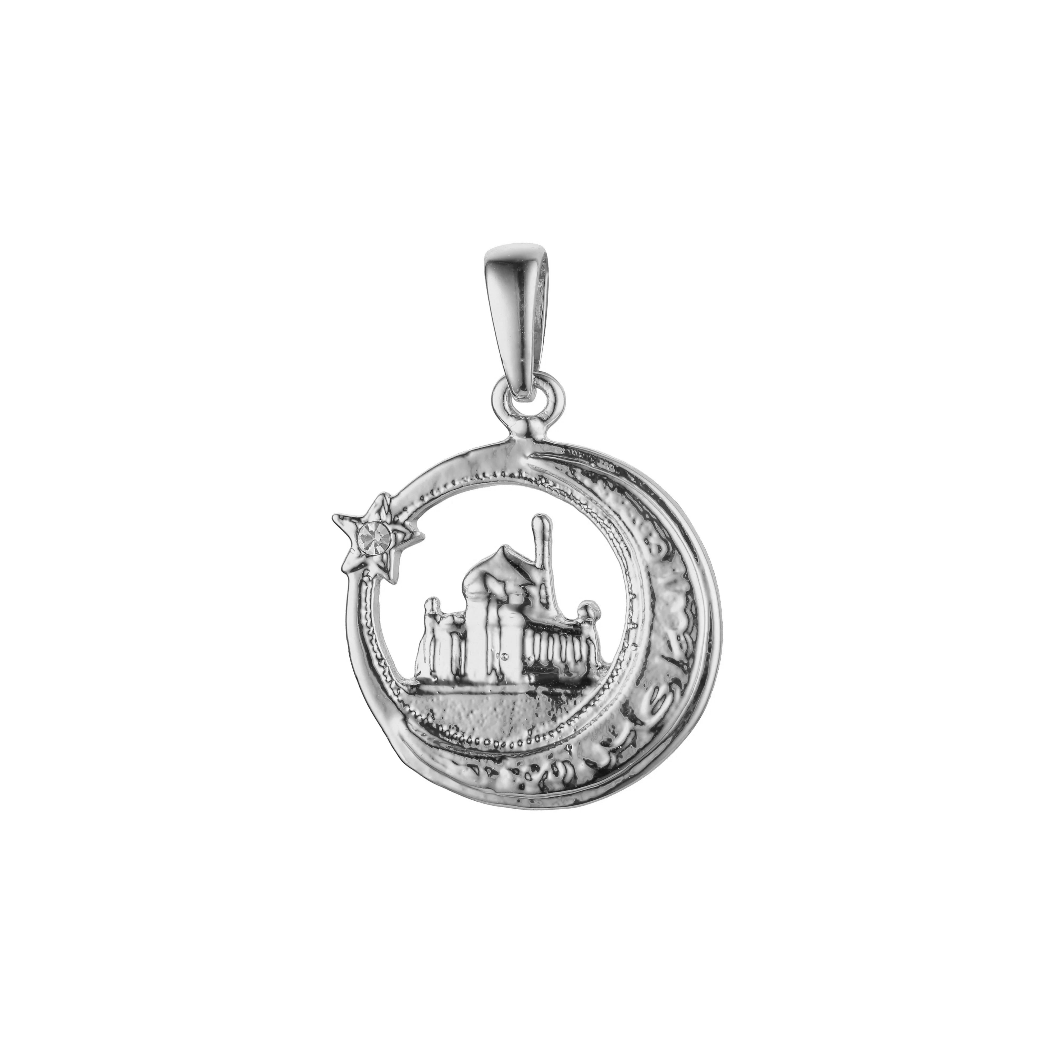 Rose Gold Islamic temple pendant