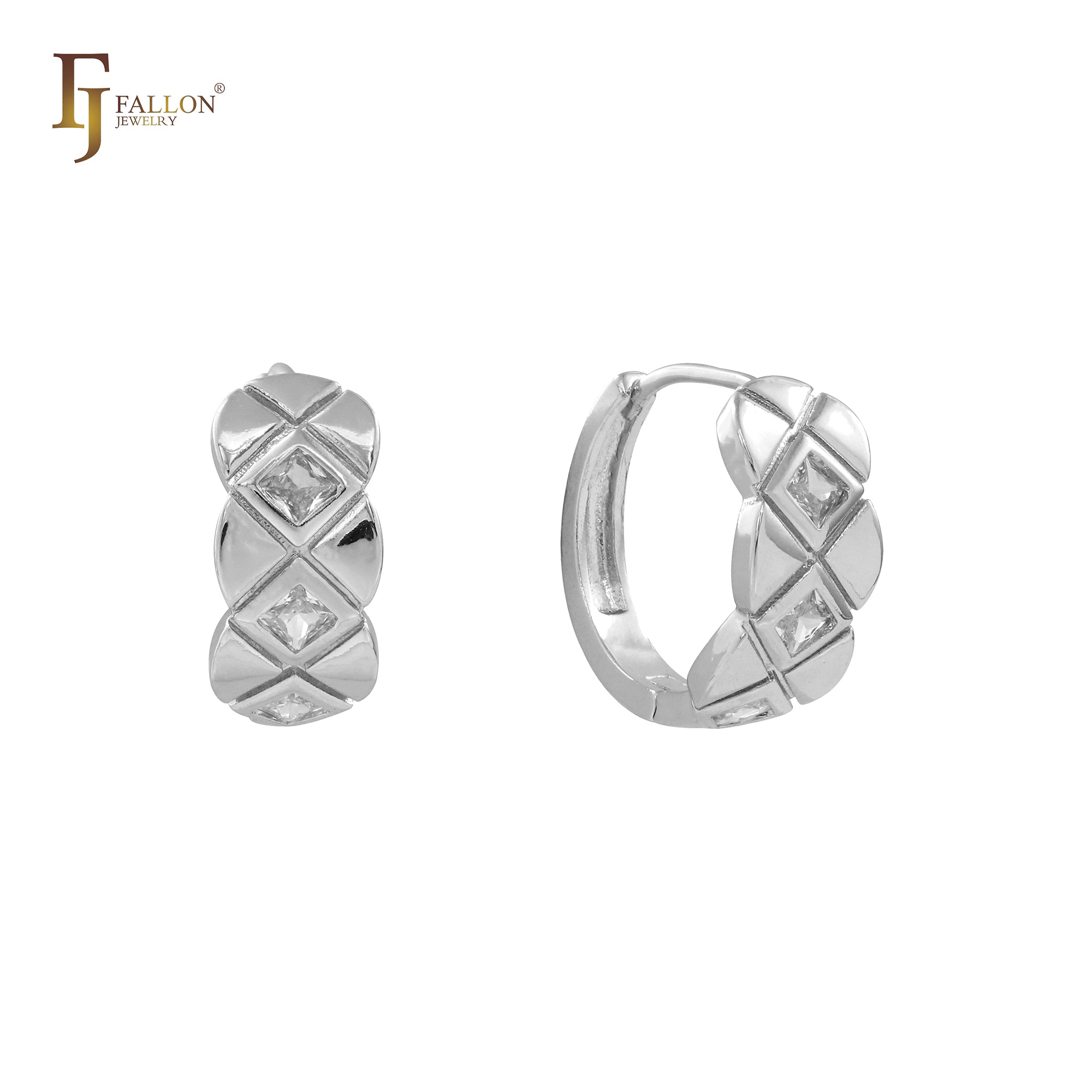 14K Gold Huggie Earrings