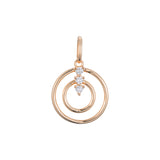 Pendant in Rose Gold, 14K Gold plating colors