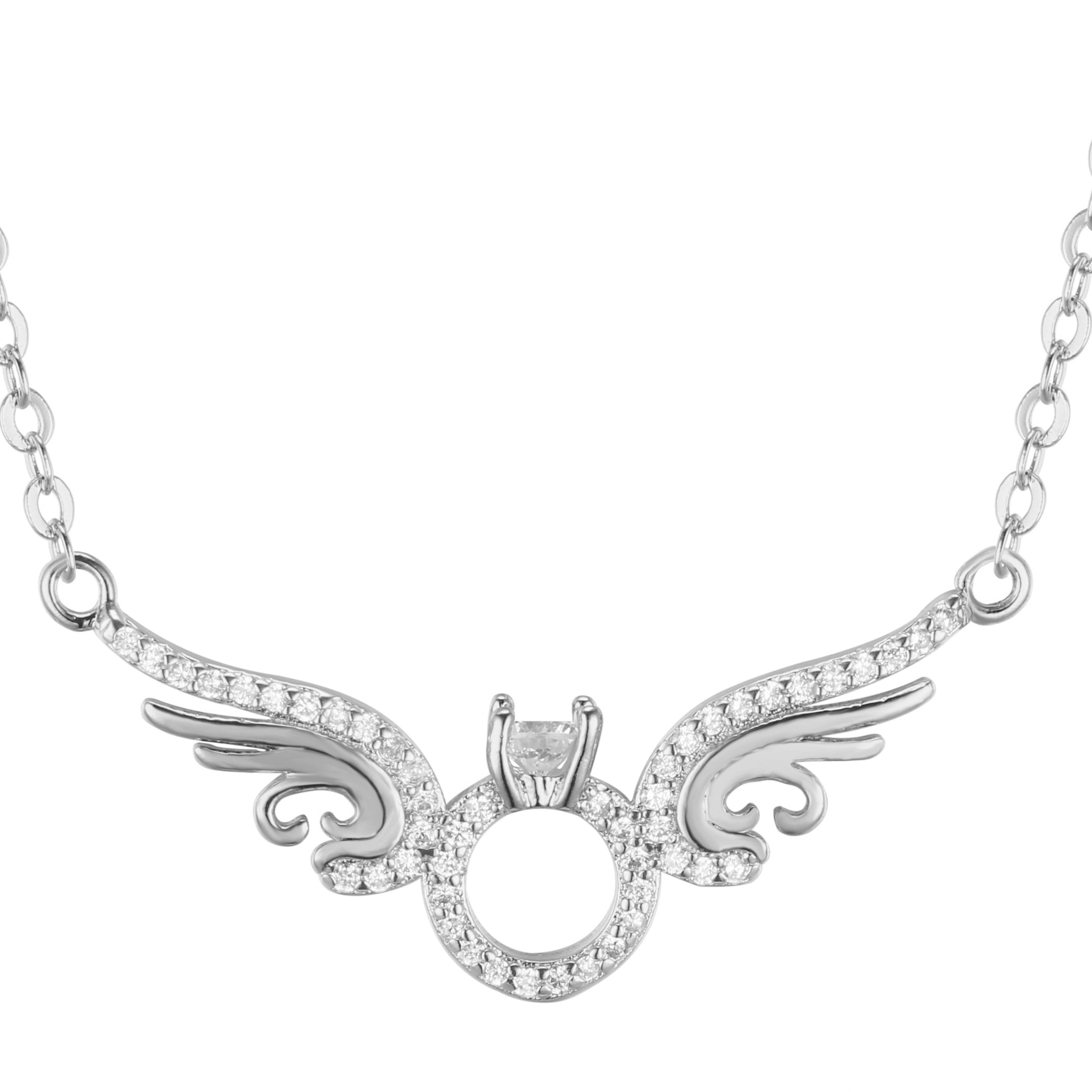 Set aus 14 Karat Gold, zweifarbig, mit drei Steinen