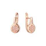 Earrings in 14K Gold, Rose Gold plating colors