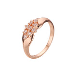 Ros¨¦goldene Blumenringe