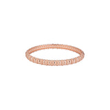 Stapelbare Armbänder aus 14-karätigem Gold und Roségold