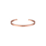 Einzelne weiße CZ-Roségold-Armbänder von TO INFINITY AND BEYOND