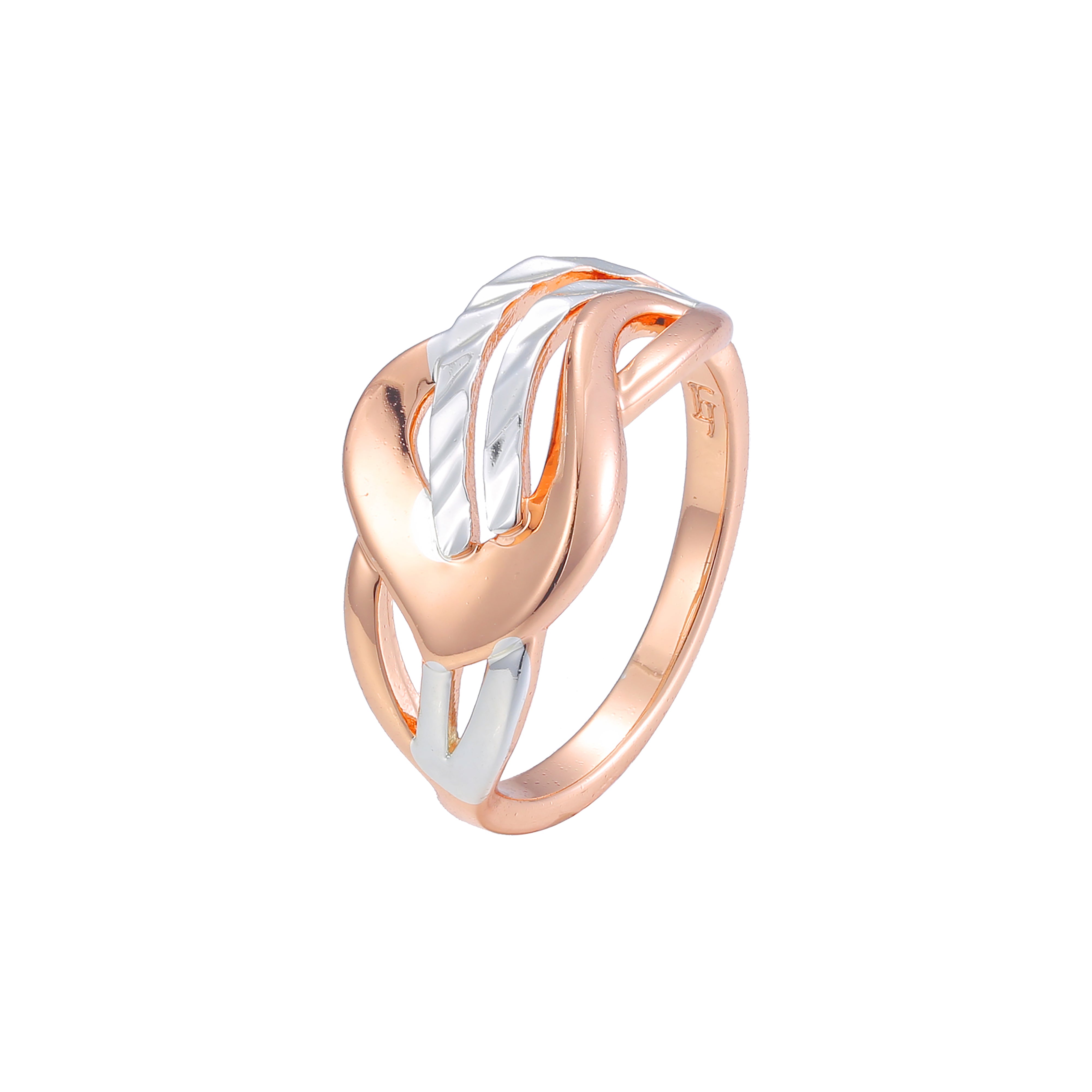 Ringe aus Ros¨¦gold in zwei Farben