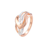 Ringe aus Ros¨¦gold in zwei Farben