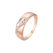Zweifarbige Solit?r-Designringe aus Ros¨¦gold