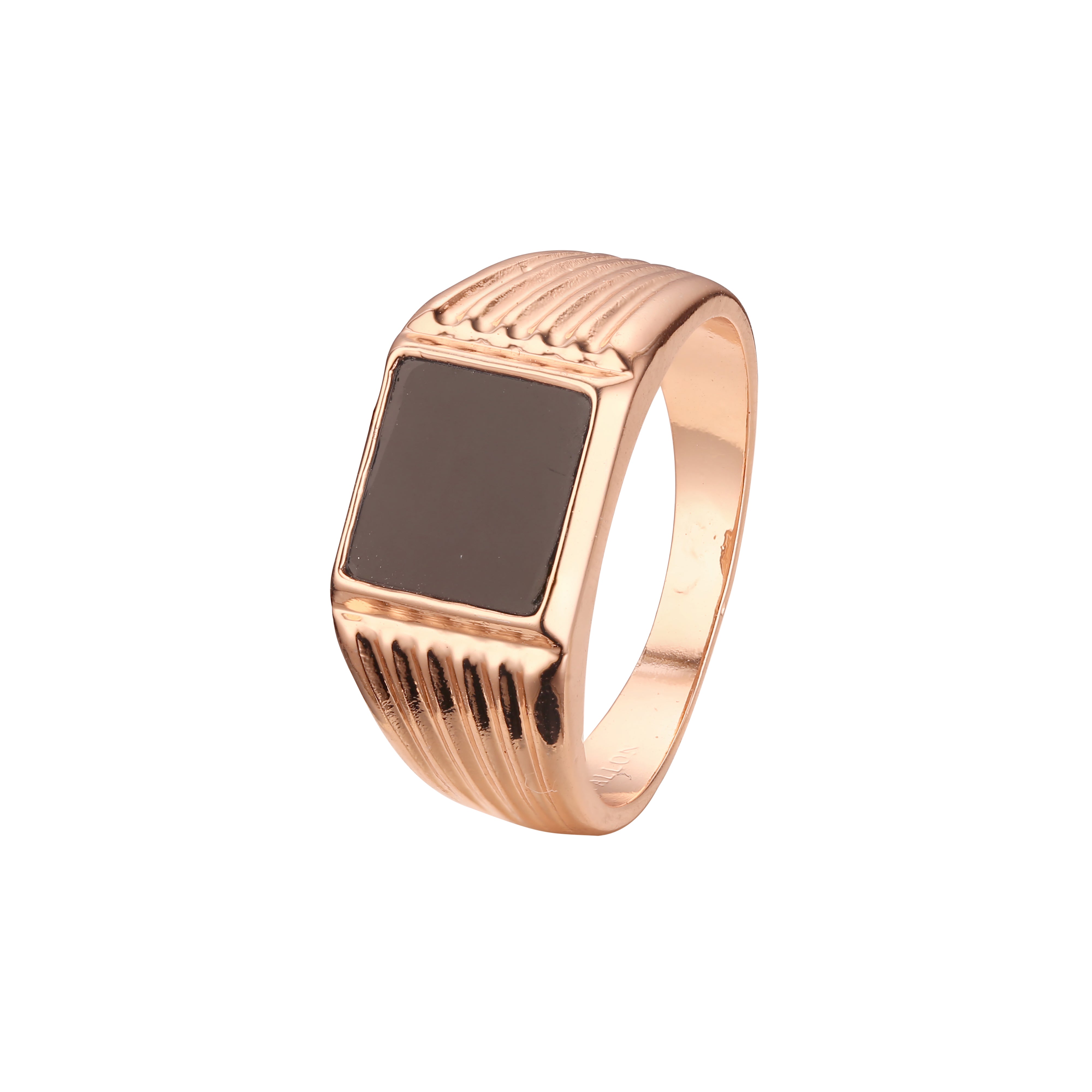 Men's rings in 14K Gold, Rose Gold plating colors