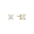 Doppelte Schmetterlings-Cluster-Huggie-Ohrringe aus 14-kar?tigem Gold