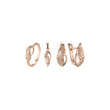 Rose Gold double leaves in a leave set