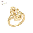 フィリグリー 14K ゴールド ファッション リング