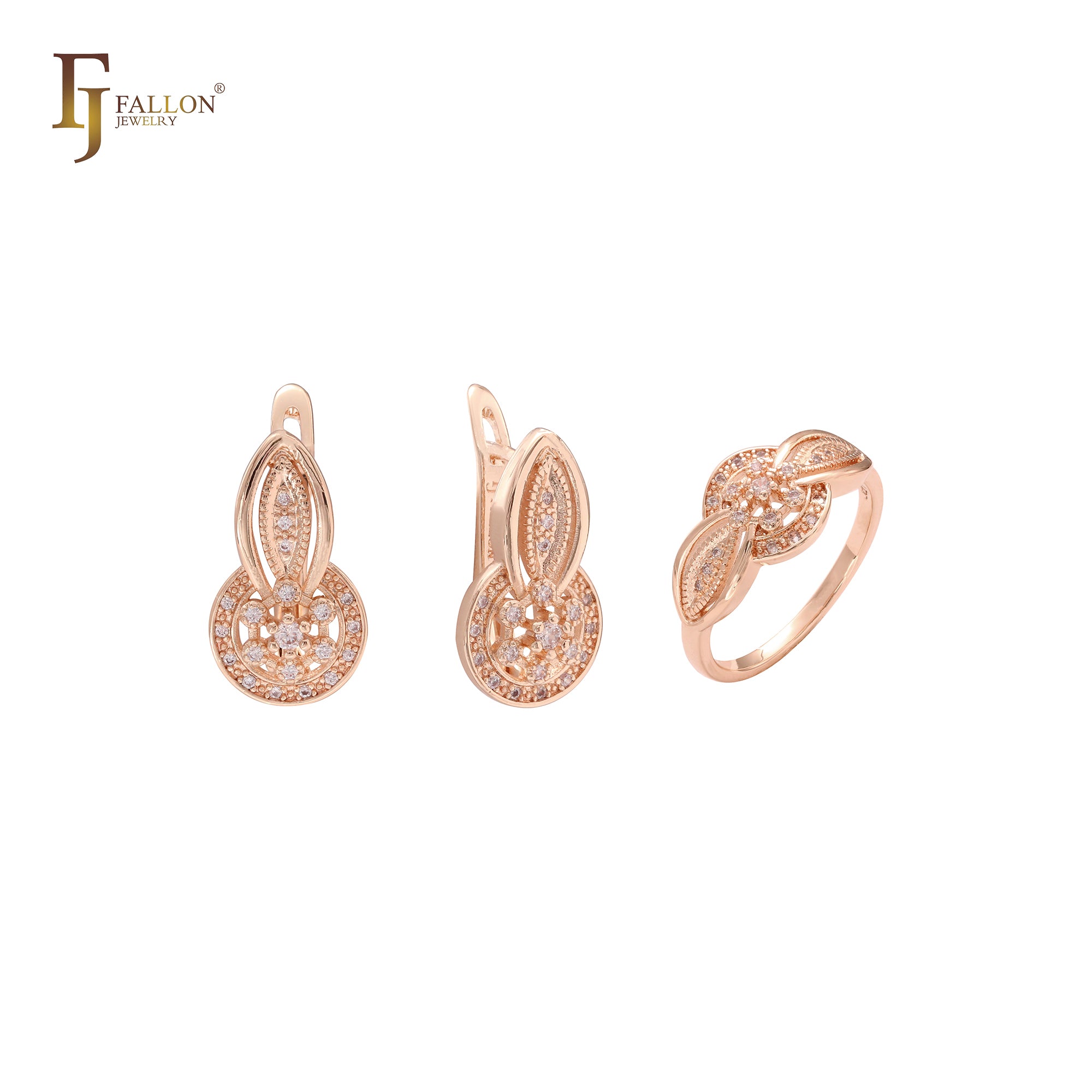 14-karätiges Gold-Set mit Ringen
