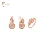 14-karätiges Gold-Set mit Ringen