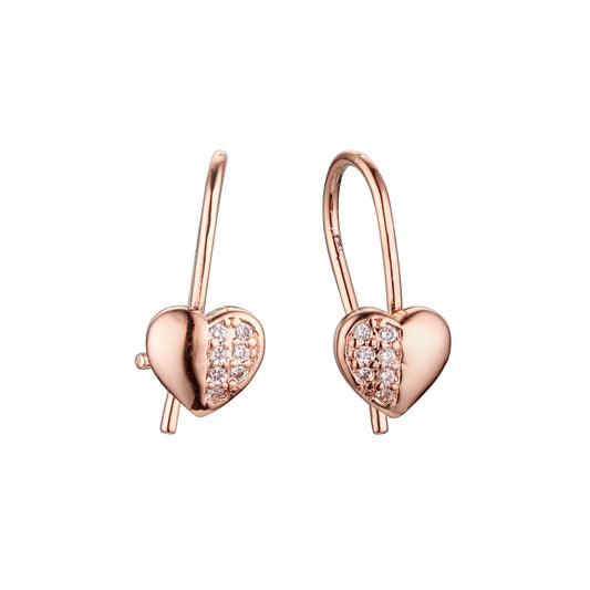 Rose Gold child earrings