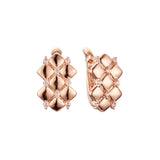 Pendientes de oro rosa