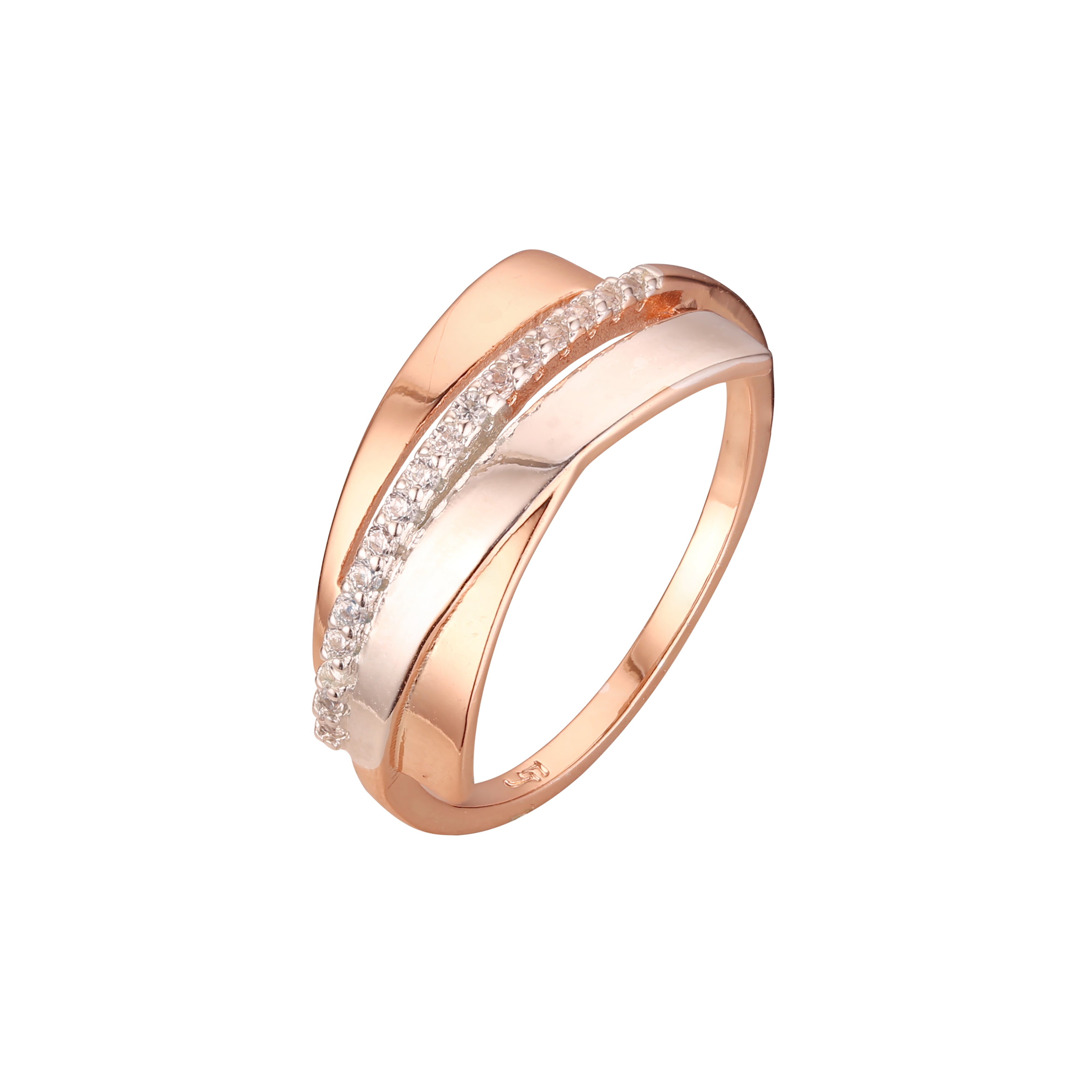Zweifarbige Ringe aus Ros¨¦gold