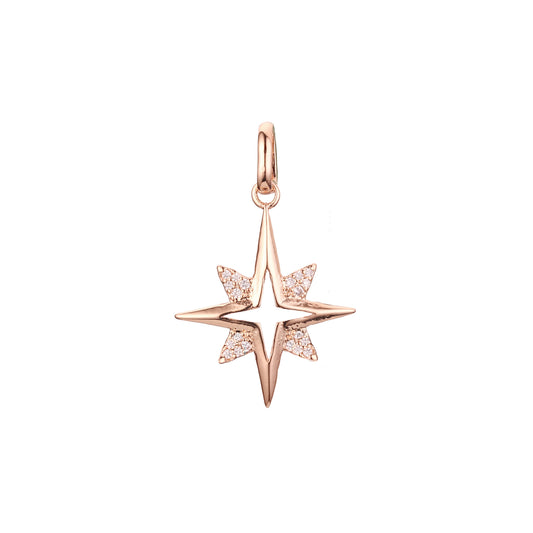 Pendant in Rose Gold, two tone plating colors