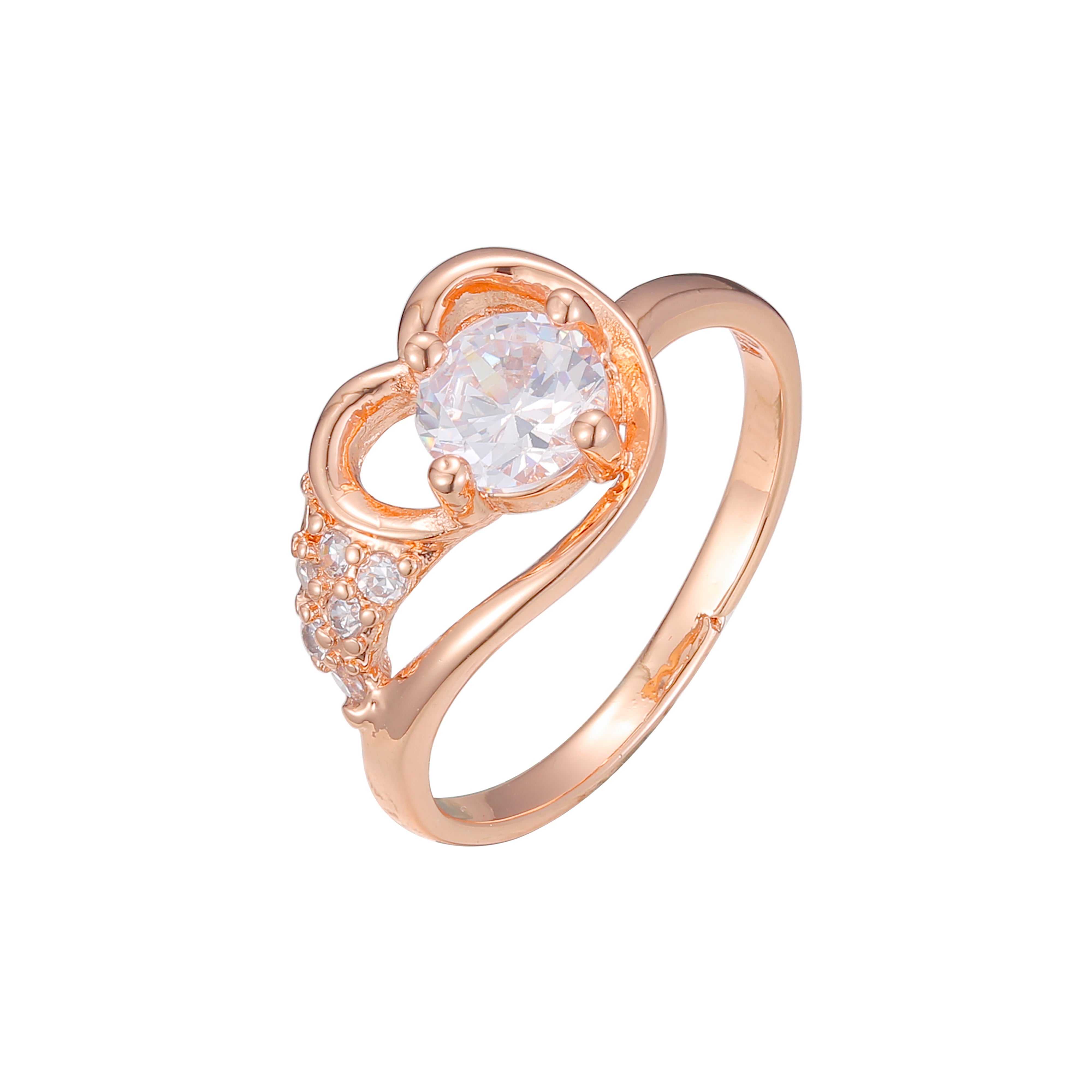 Solit?rringe aus Ros¨¦gold