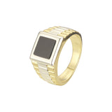 Herrenringe aus 14-kar?tigem Gold, Ros¨¦gold-Beschichtung