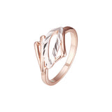 Rose Gold two tone rings