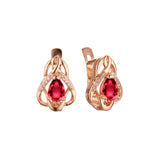 brincos de ouro rosa