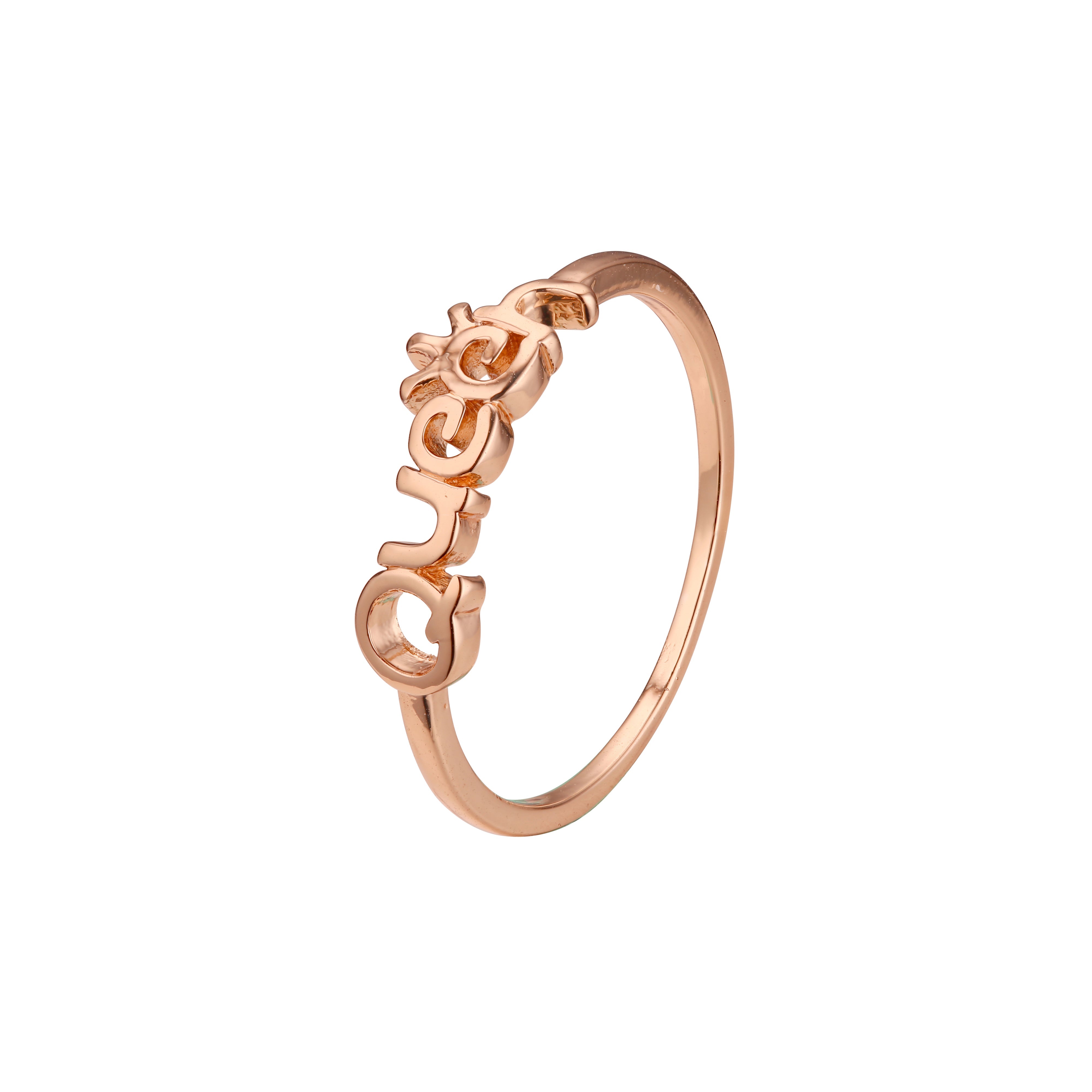 Queen and crown rings in 14K Gold, Rose Gold plating colors