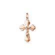 🔥 Eastern Orthodox Russian budded pendant in Rose Gold, White Gold plating colors