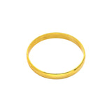 Glänzende runde Armbänder aus 18 Karat Gold, Armbänder aus Roségold