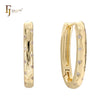 14K Gold Huggie Earrings