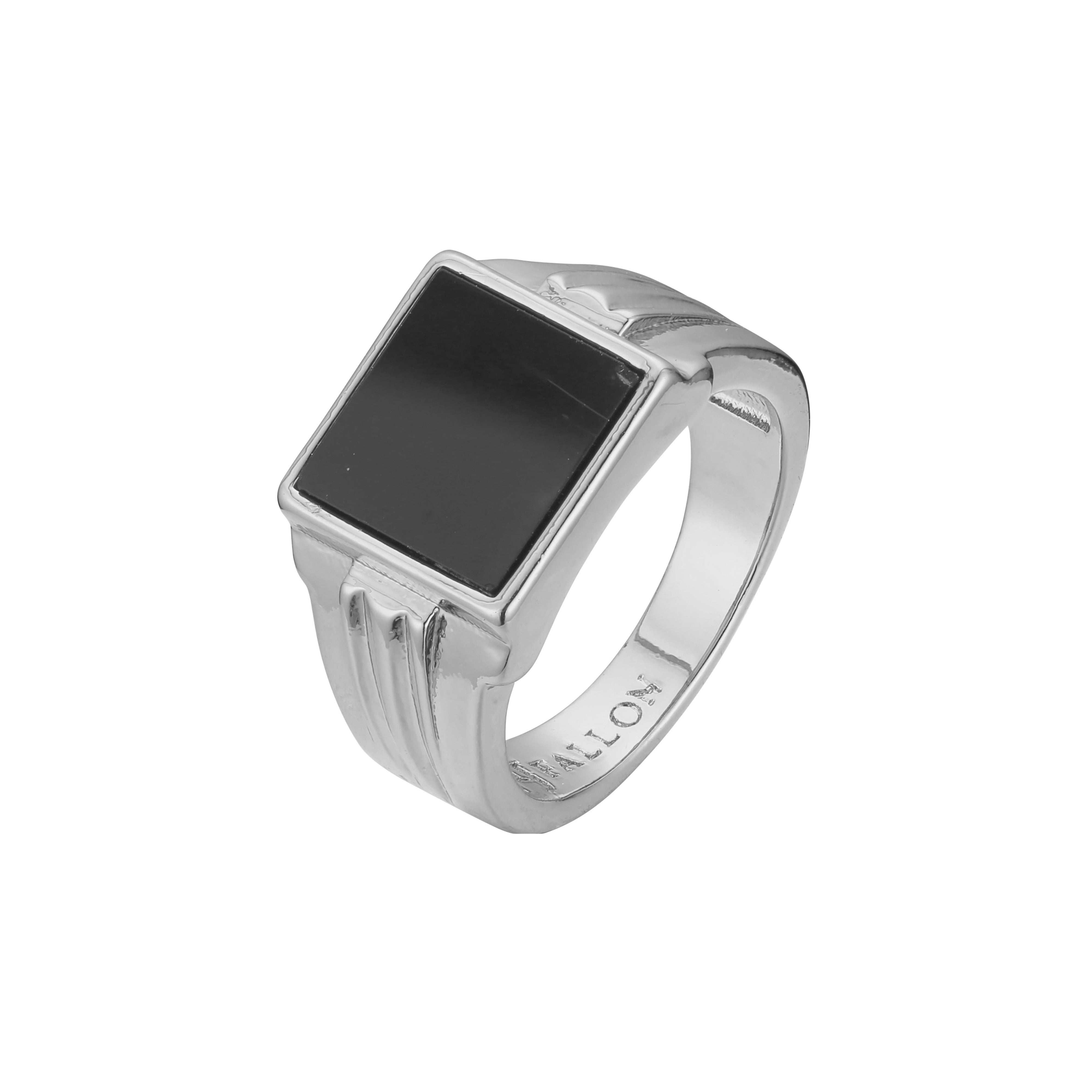 Men's rings in White Gold, Rose Gold plating colors