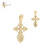 Orthodox Crucifix 14K Gold, Rose Gold, White Gold Cross Pendant