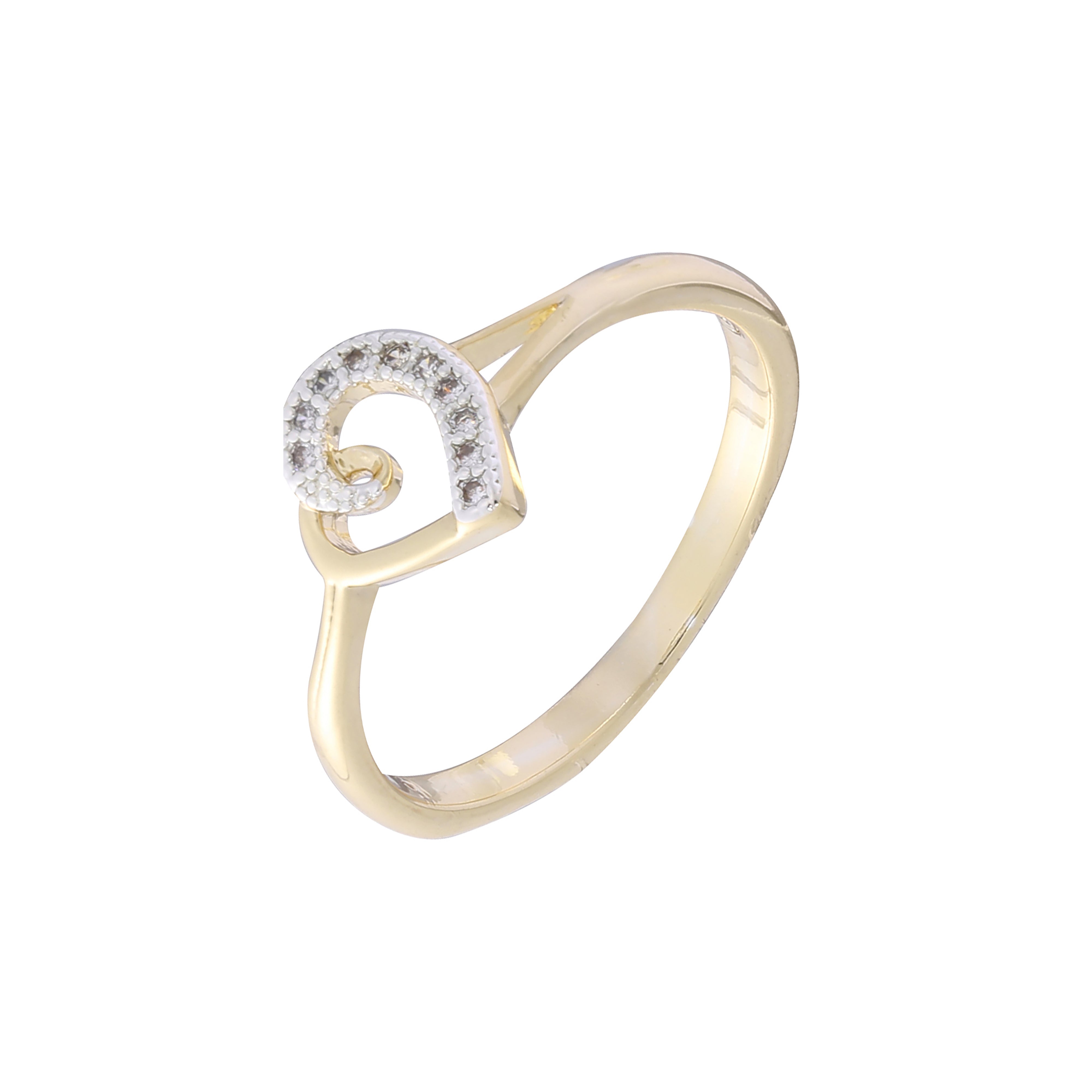 Ringe aus 14-kar?tigem Gold, zweifarbige Beschichtung