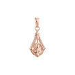 Saint Matrona 玫瑰金吊坠，14K 镀金颜色
