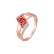 Zweifarbige Ringe aus Ros¨¦gold