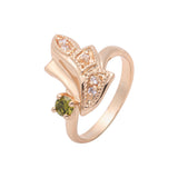 Simplicity-Solit?rringe aus wei?em Ros¨¦gold mit CZ